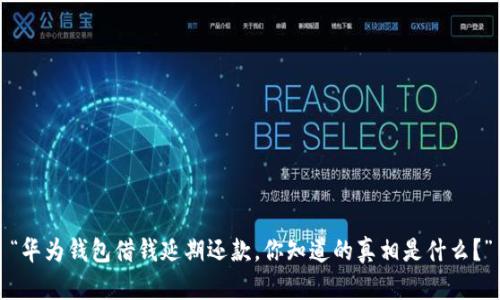 “华为钱包借钱延期还款，你知道的真相是什么？”